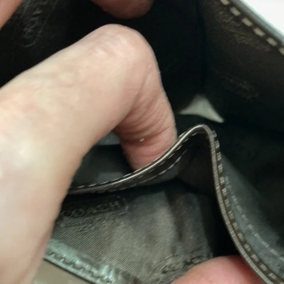 Coach signature c brown mens wallet - Picture 9 of 9